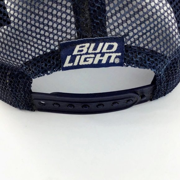 Bud Lite Anheuser Busch Mens Baseball Snapback Cap - Picture 4 of 8